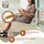 Blumtal Gartenlounge Set 4-tlg. Grau