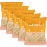 by Amazon Blanchierte gemahlene Mandeln, 200g (5er-Pack)