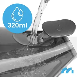 Maltec Dampfbügeleisen HDS9000W Schwarz