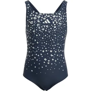 Adidas Glitter V-back Badeanzug - Aurora Ink - 5-6 Jahre
