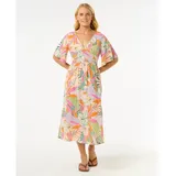 Rip Curl Cala Vadella Midikleid Mehrfarbig S