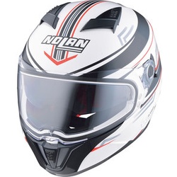 Nolan N86 Flow Motorrad-Integralhelm weiß, XL