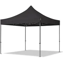 TOOLPORT Faltpavillon 3 x 3 m schwarz 582540