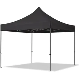 TOOLPORT Faltpavillon 3 x 3 m schwarz 582540