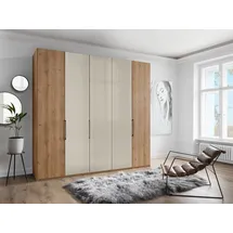 Wiemann Falttürenschrank Monaco 246,3 x 216 x 58 cm Beige/Braun