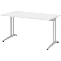 bümö Schreibtisch B-Serie Weiß