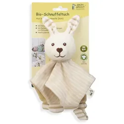 Grünspecht Bio-Schnuffeltuch - Hase