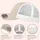 Flexfit Retro Trucker Kappe grau/weiß One Size