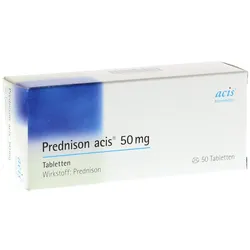 Prednison acis 50 mg Tabletten 50 St