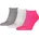 Sneakersocken 3 Paare Mittelgrau 39-42