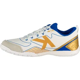 Kelme Stiletto Hallenfußballschuhe - White / Gold - EU 45