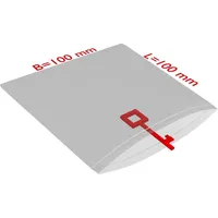 Trans PAK TransPak Druck-Verschlussbeutel 100x100mm, 50my,VE2000
