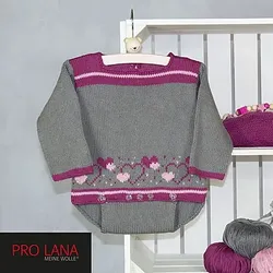 Strickanleitung – Baby Strampler aus Pro Lana Baby Cotton Organic