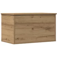 VidaXL Aufbewahrungsbox mit Deckel Artisan Eiche 60x35x35 cm