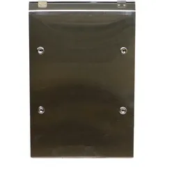 Airbrush-City Briefkasten aus gebürstetem Edelstahl Modell Valencia inkl. Ständer *** Aktions Artikel