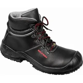 ELTEN Sicherheitsschuhe Renzo Mid ESD S3 Herren, Leder, Stahlkappe, leicht, robust, Schwarz,