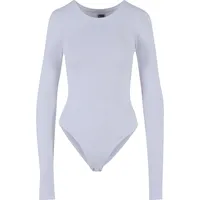URBAN CLASSICS Damen Ladies Stretch Jersey Longsleeve Body White L - L