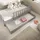 masseno Kinderbett ELSA 80 x 160 cm Kiefer massiv grau