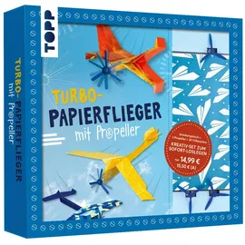 Frechverlag Kreativ-Set Turbo-Papierflieger mit Propeller