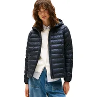 Tommy Hilfiger Global Stripe Jacket mit Kapuze, blau Desert Sky), M
