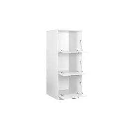 Möbel Kraft Wäscheschrank 67 x 164 x 68 cm Weiß