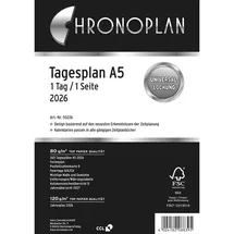 Chronoplan Tagesplan A5 2026