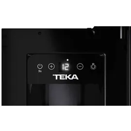 Teka Rvu10008 Integrierbarer Weinkühler Schwarz 8 Flaschen