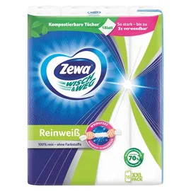 Zewa Küchenrolle Wisch & Weg Reinweiß 2-lagig 16 St.