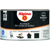 Buntlack f.innen seidenm.tiefschw.300ml Innen tiefschwarz 0,300 l