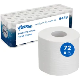 Kleenex Toilettenpapier 8459 3-lagig 72 Rollen