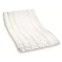 Garanta Leichtes Kamelhaar Sommer Steppbett Sommerdecke 135x200cm 100% Kamelhaar Natur - Weiß