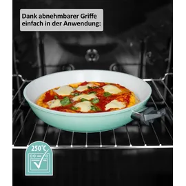 Genius Cerafit Revolution Topf-Set 12-tlg. Bratpfanne + Glasdeckel