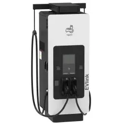 Schneider Electric EVD1S120TBBCC-G DC Ladestation 120kW, 2xCCS2 3, 6m, 4G, ISO15118, IK10, IP55, C4, Display, MessEV, Bezahlterminal