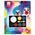 Smiffys Make-Up FX, 7 Colour Palette, Grease, with Facepaints & Applicator