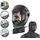 STAHLWERK Automatik Schweißhelm SPLIT 180° Sichtfeld und Schweißhaube