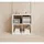 Bega-Consult Raumteiler 77 x 77 x 38 cm Weiß