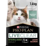 Purina Pro Plan LiveClear Sterilised Adult Lachs 1,4 kg