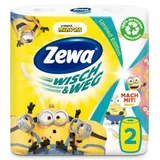 Zewa Wisch & Weg Fun Design Küchenrolle 43147 , 1 Packung = 2 Rollen á 72 Blatt