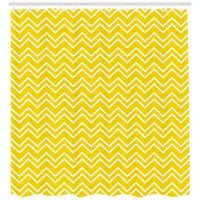 ABAKUHAUS Duschvorhang 175 x 220 cm gelb