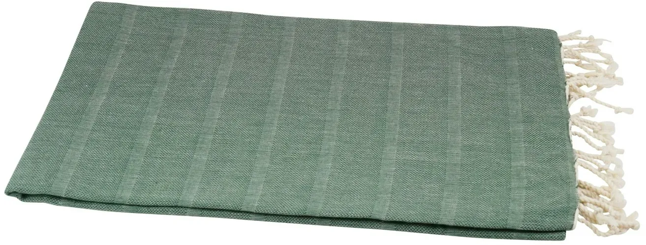 my Hamam Hamam Handtuch 100x175 cm unifarben grün