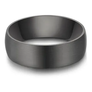 True Rebels - Ring aus Edelstahl in Gunmetal Herrenschmuck Herren (29.99 € / )