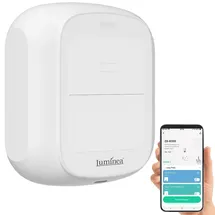 Luminea Home Control Smarte mobile WLAN-Fernbedienung mit 2 Tasten, Licht & Szenen steuern