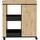 Forte Barschrank Homebar 77,4 x 88,5 x 42 cm Schwarz