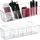 Relaxdays Schranktür Organizer 10 x 38 x 12,5 cm 2-tlg. transparent