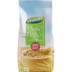 dennree Dinkelflocken Großblatt bio 500g
