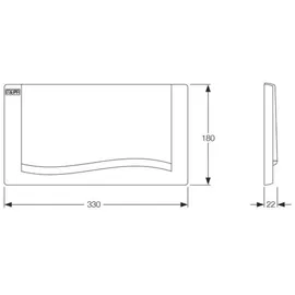 MEPA MEPAwave für A21/E21 Start/Stopp, Matt Chrom