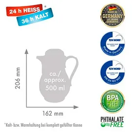 Rotpunkt 530 Christa ivory 0,5 l