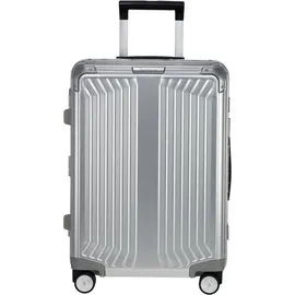 Samsonite Lite-Box Alu 4-Rollen Cabin 55 cm / 40 l silver