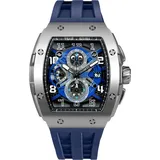TSAR BOMBA Zar Bomba Uhr TB8211Q-03 blau - Blau