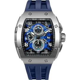TSAR BOMBA Zar Bomba Uhr TB8211Q-03 blau - Blau